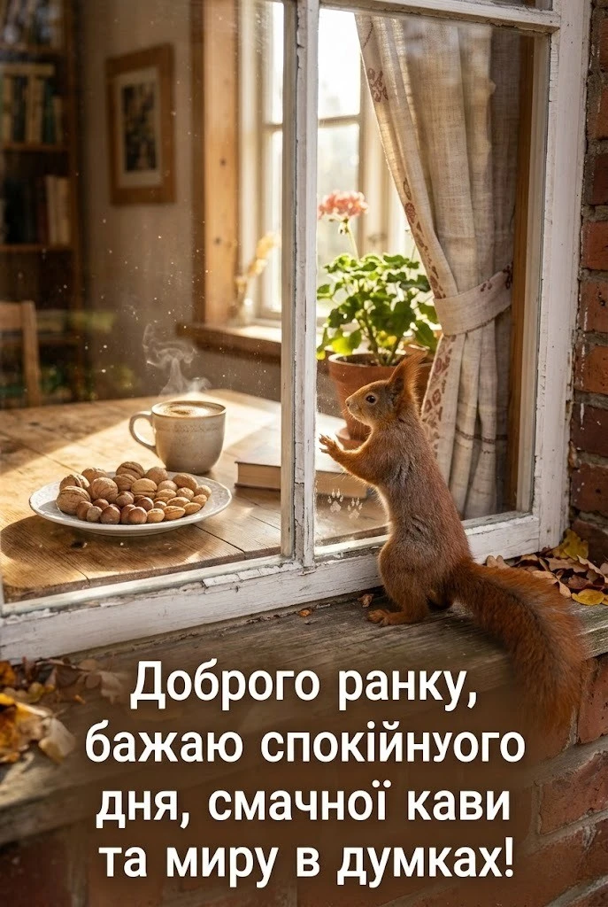 Привітання: доброго ранку та щирі привітання у картинках для близьких