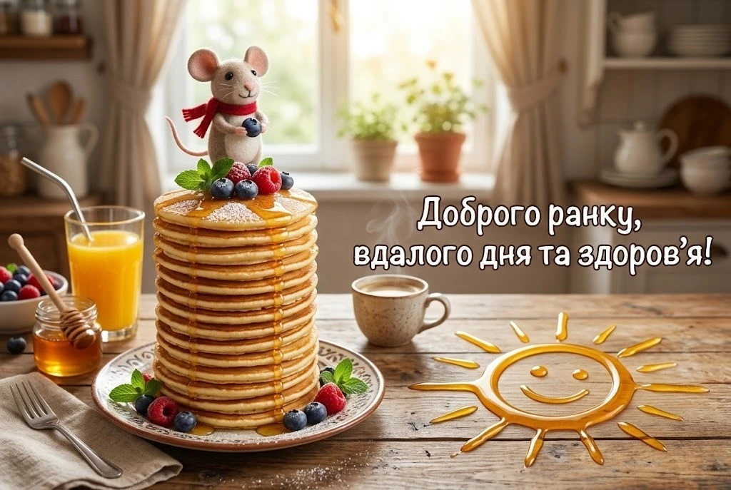Привітання: доброго ранку та щирі привітання у картинках для близьких