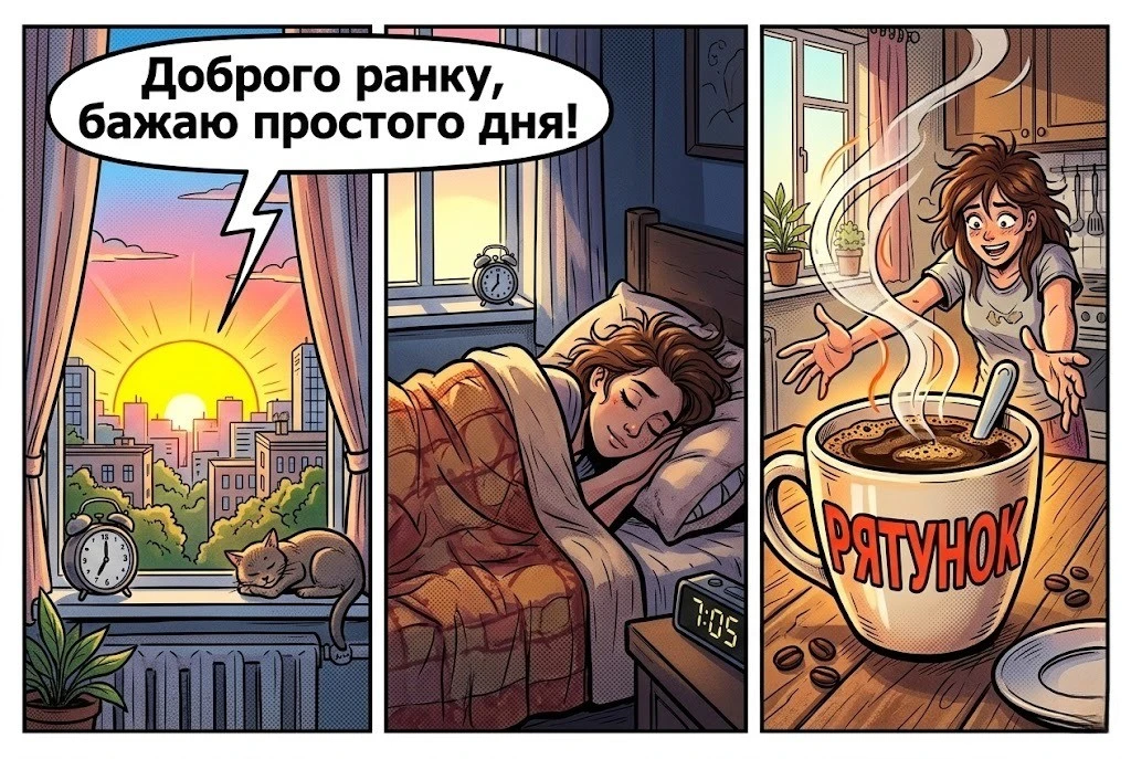 Привітання: доброго ранку та щирі привітання у картинках для близьких