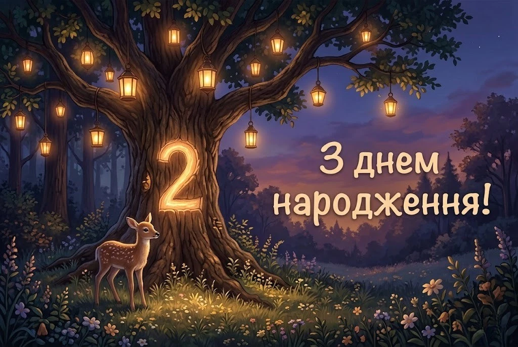 Щирі та зворушливі привітання синові на друге день народження