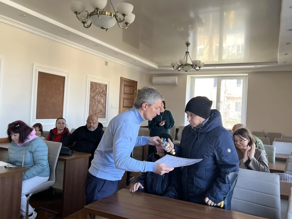 Нове житло у Ковелі: п’ять родин переселенців отримали ключі від помешкань