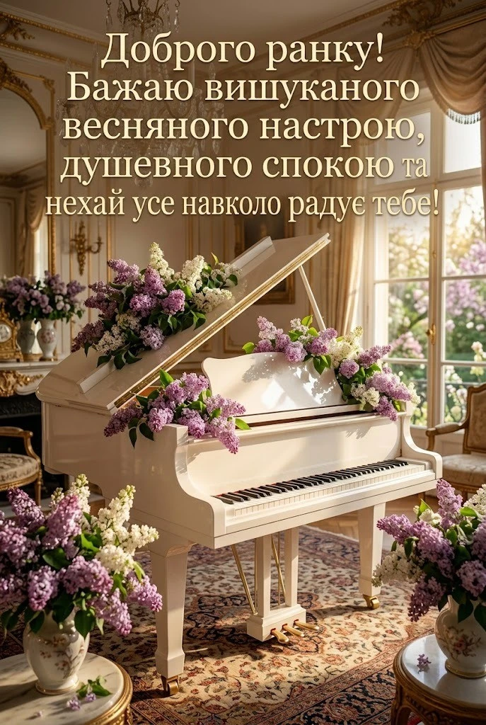 Доброго мирного весняного ранку: найкращі листівки та натхненні побажання для душевного настрою