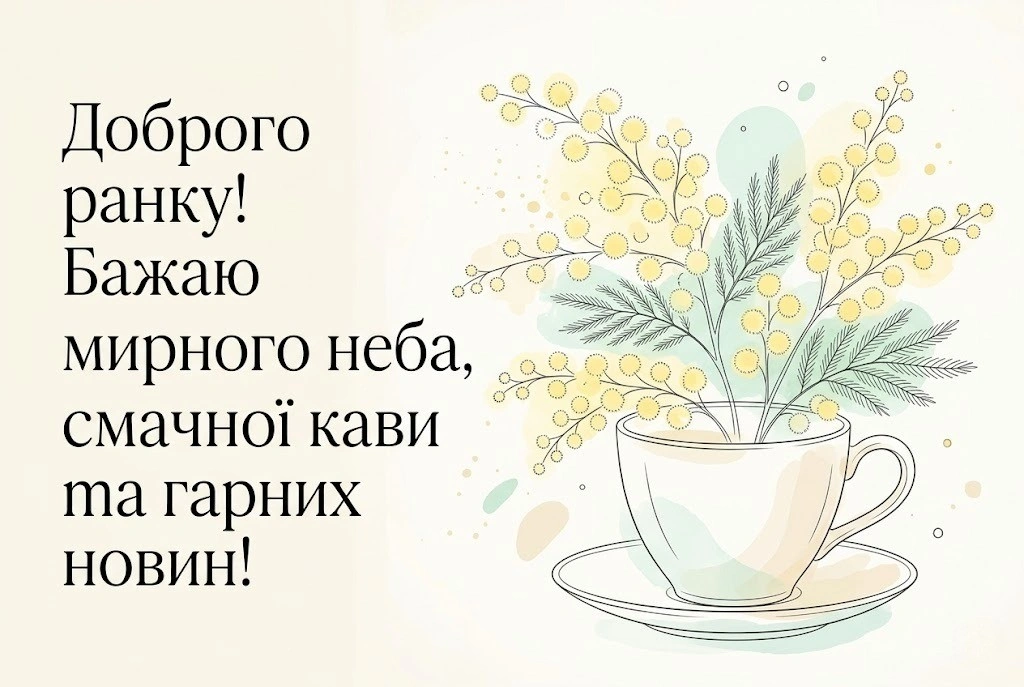 Доброго мирного весняного ранку: найкращі листівки та натхненні побажання для душевного настрою