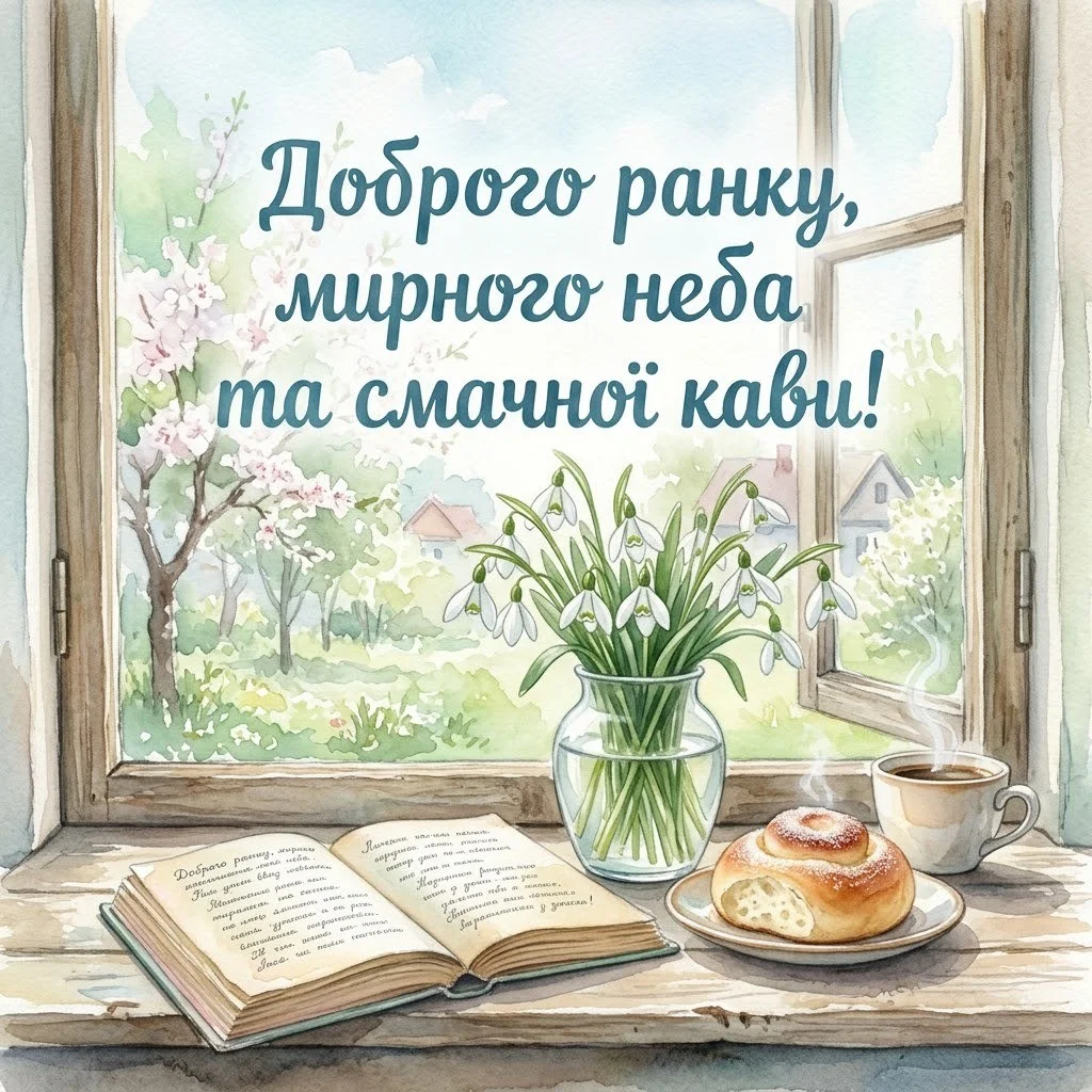 Доброго мирного весняного ранку: найкращі листівки та натхненні побажання для душевного настрою