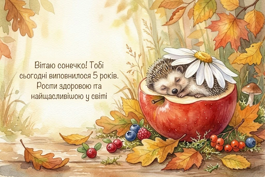 Привітання з 5-річчям дівчинці: зворушливі слова для маленької принцеси