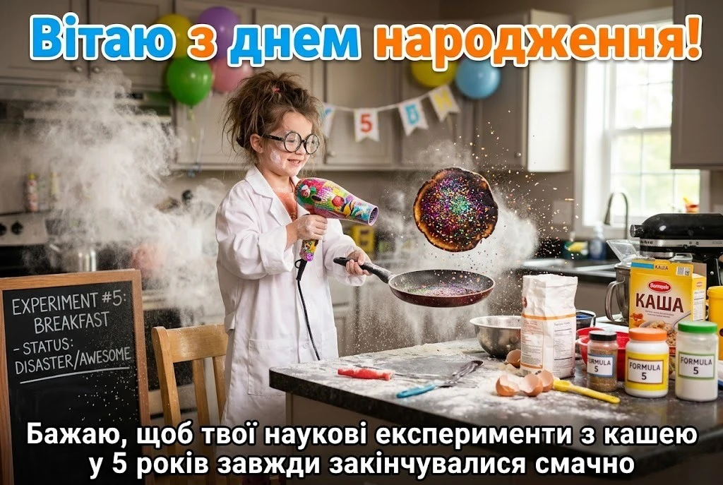 Привітання з 5-річчям дівчинці: зворушливі слова для маленької принцеси