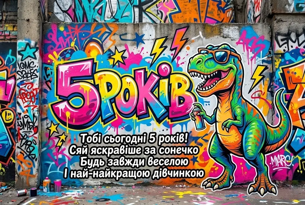 З днем народження, принцесо! Вітання для дівчинки на 5 років від рідних