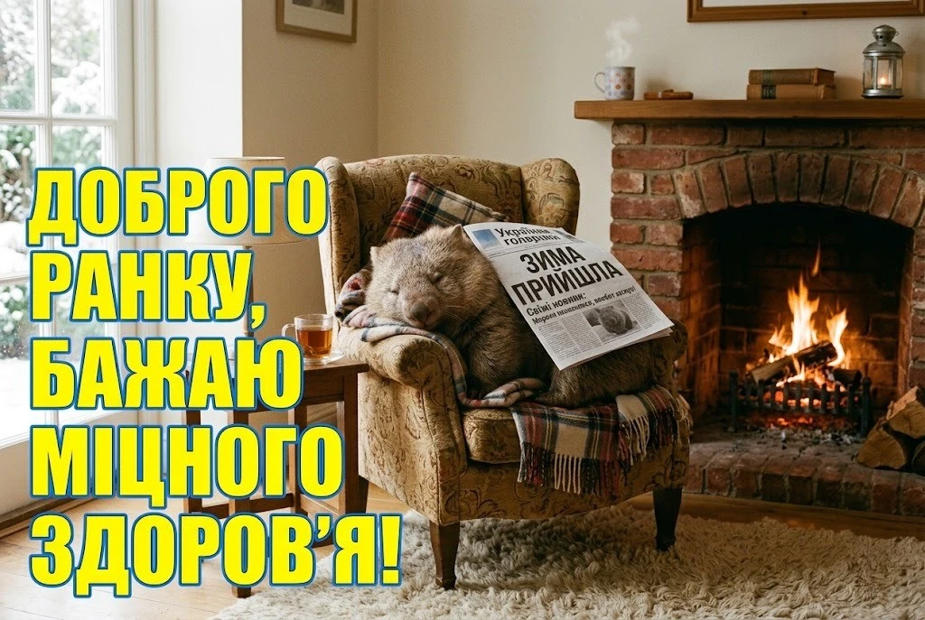 Доброго ранку з першим днем зими: душевні вітання та красиві листівки для гарного настрою