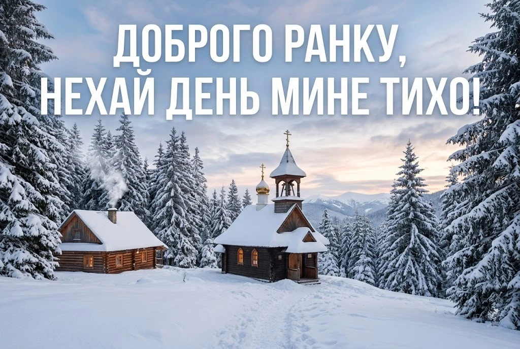 Доброго ранку з першим днем зими: душевні вітання та красиві листівки для гарного настрою