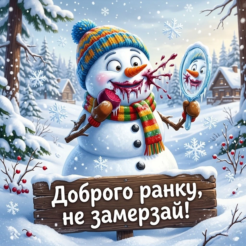 Доброго ранку з першим днем зими: душевні вітання та красиві листівки для гарного настрою