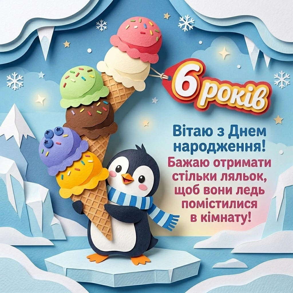 6 років іменинниці: магічні привітання для донечки, внучки та племінниці