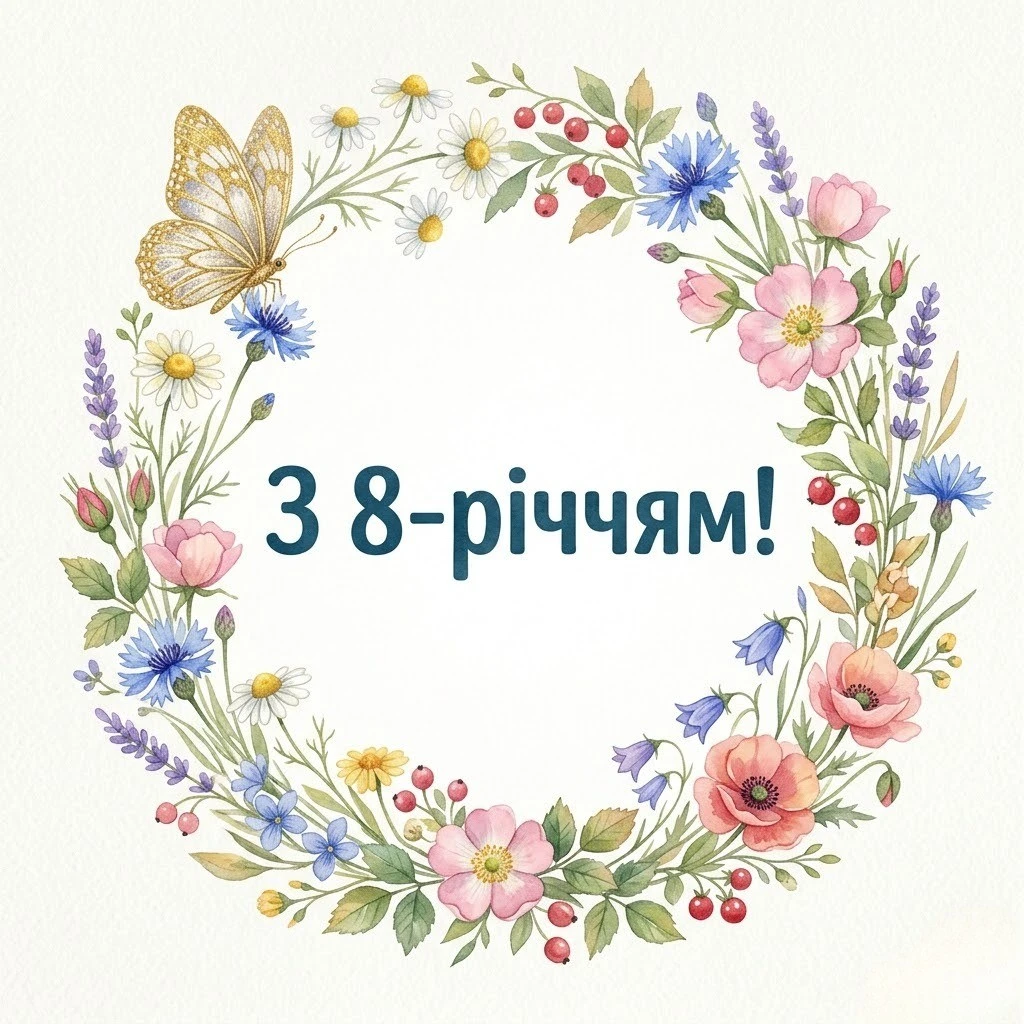 З днем народження, онучко! Збірка найтепліших слів на 8-річчя