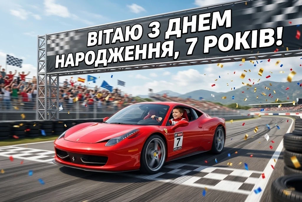 День народження 7 років: Зворушливі слова для сина, внука та похресника