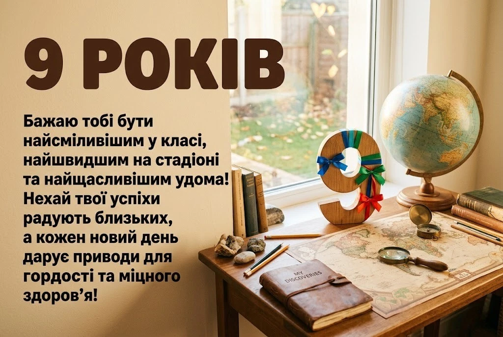 Як привітати дитину з 9-річчям: підбірка щирих слів та віршів