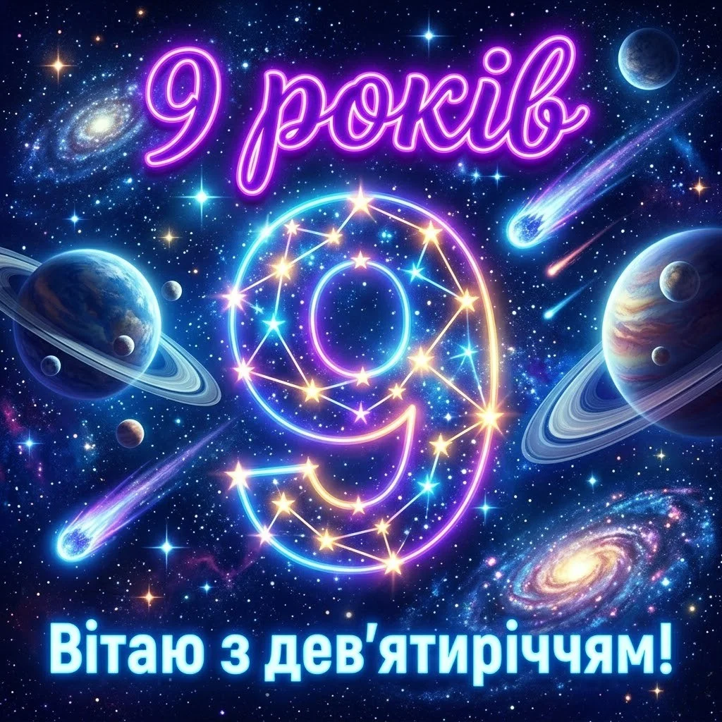 Як привітати дитину з 9-річчям: підбірка щирих слів та віршів