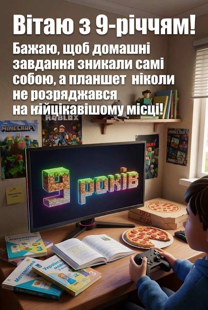 Як привітати дитину з 9-річчям: підбірка щирих слів та віршів