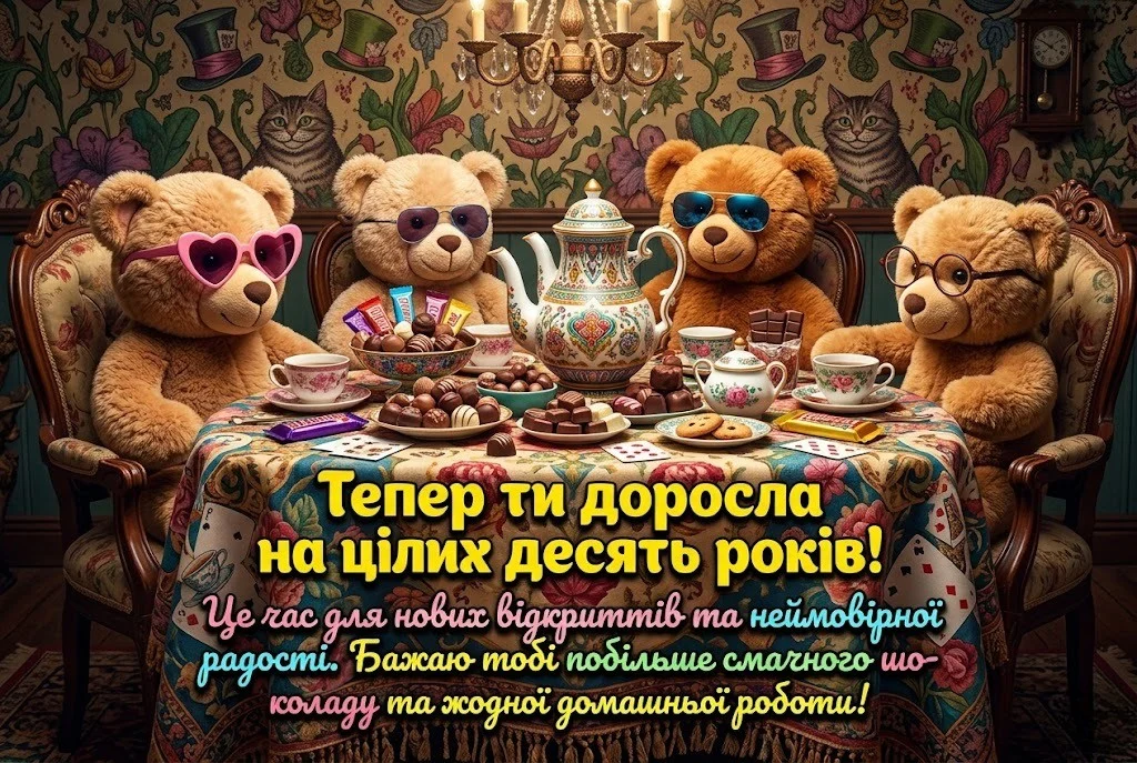 Оригінальні побажання на 10 років дівчинці: від класики до сучасних трендів