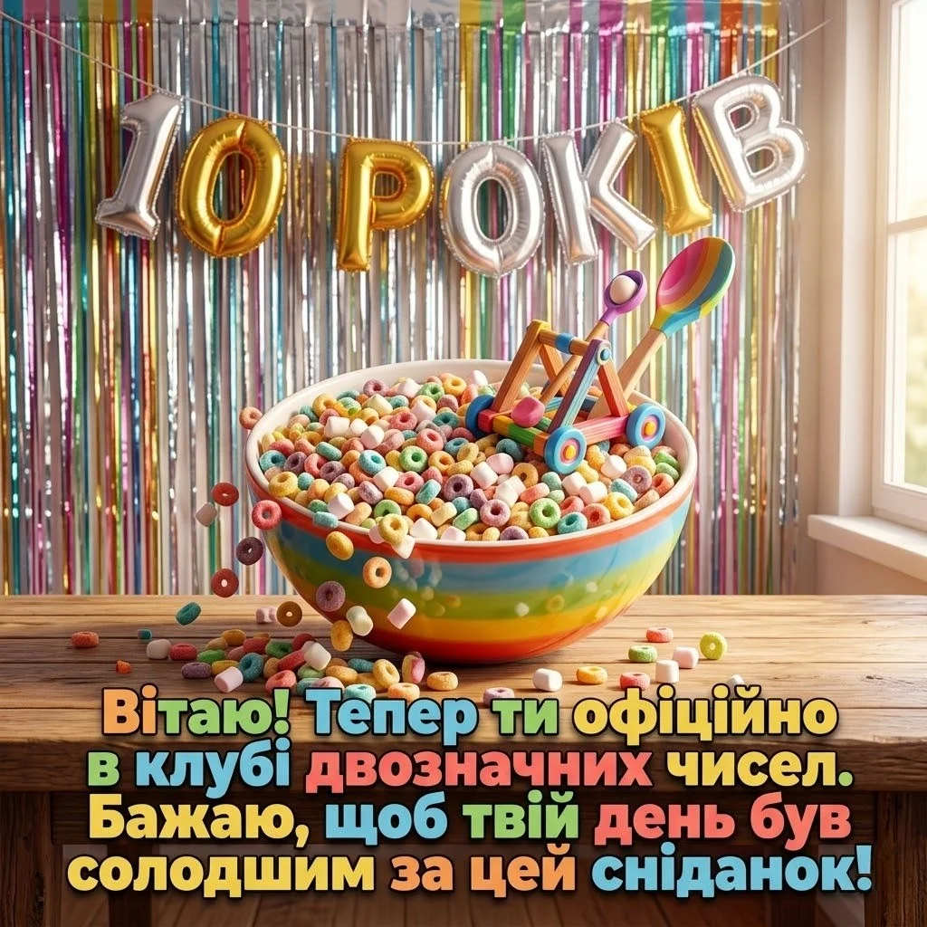Оригінальні побажання на 10 років дівчинці: від класики до сучасних трендів