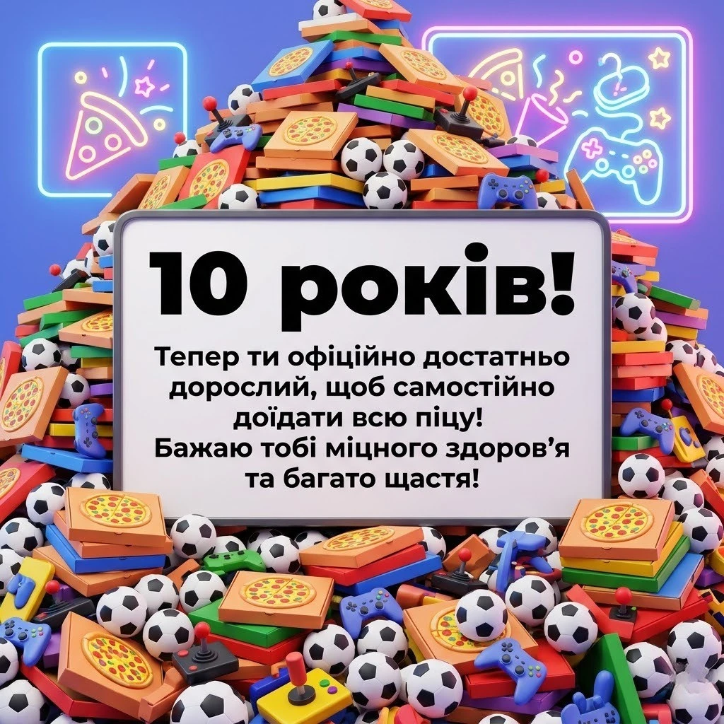 Як привітати сина з 10-річчям: підбірка щирих слів від батьків
