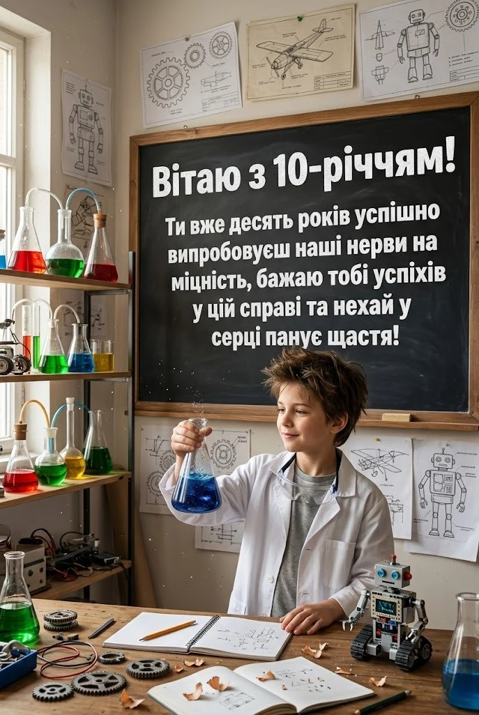 Як привітати сина з 10-річчям: підбірка щирих слів від батьків