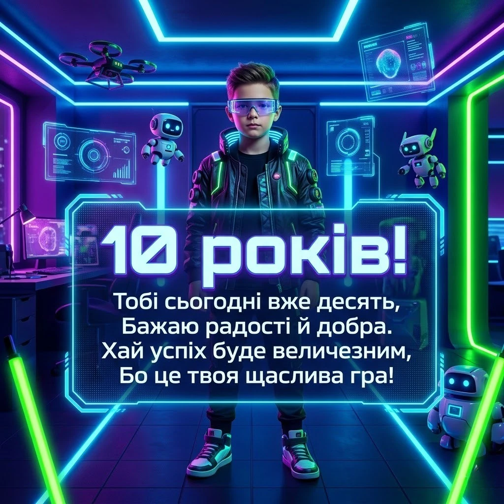 Як привітати сина з 10-річчям: підбірка щирих слів від батьків