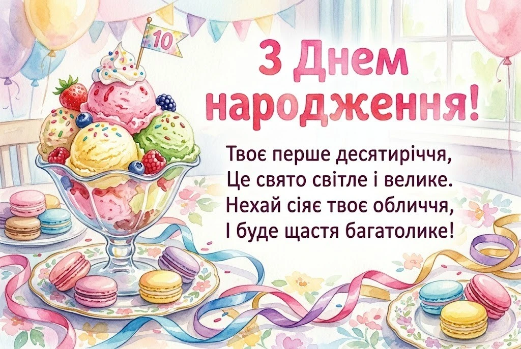 Як привітати сина з 10-річчям: підбірка щирих слів від батьків