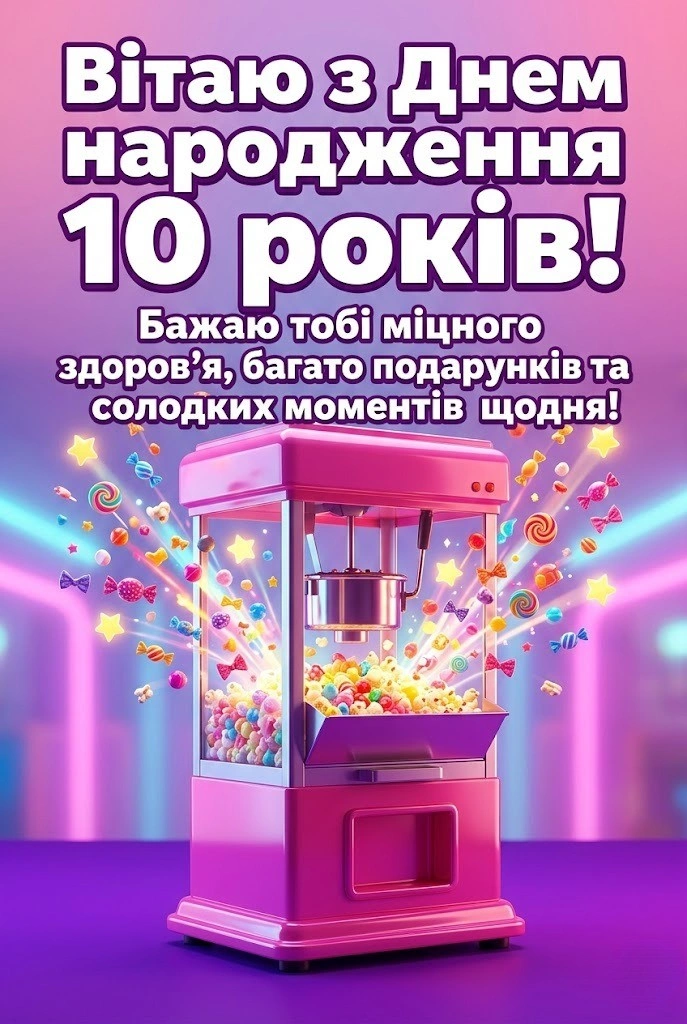 Як оригінально привітати дівчинку з 10-річчям: вірші та проза