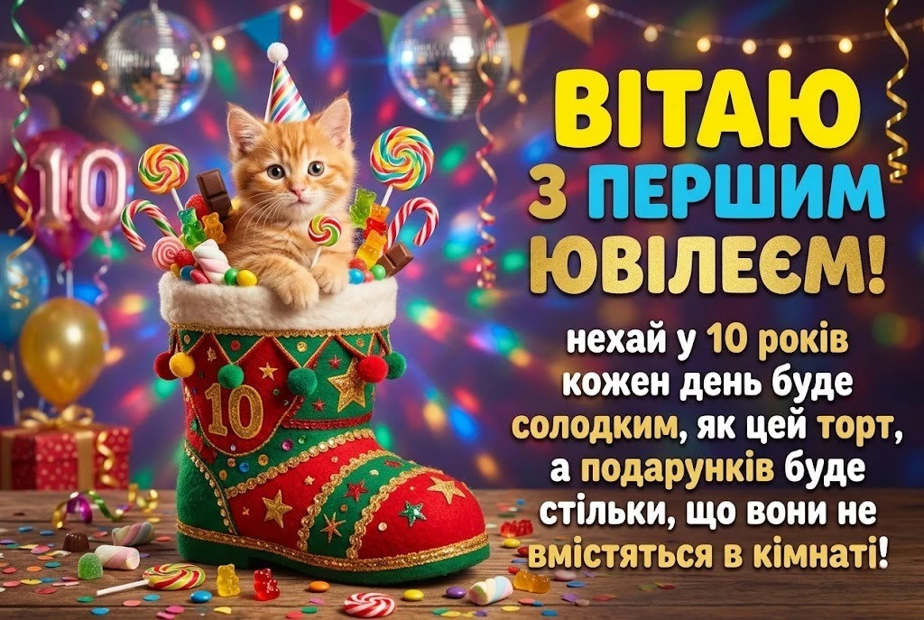Як оригінально привітати дівчинку з 10-річчям: вірші та проза