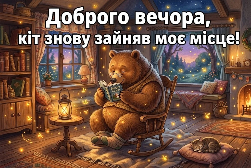 Доброго вечора: картинки та затишні листівки для душевного настрою