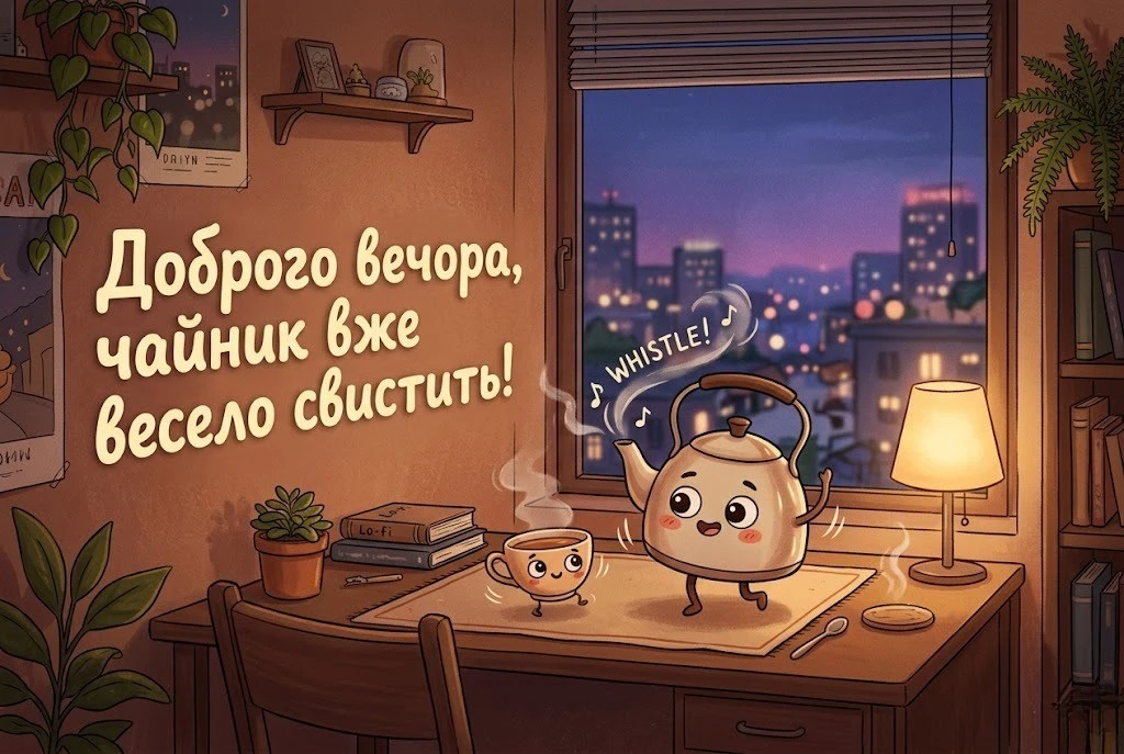 Доброго вечора: картинки та затишні листівки для душевного настрою