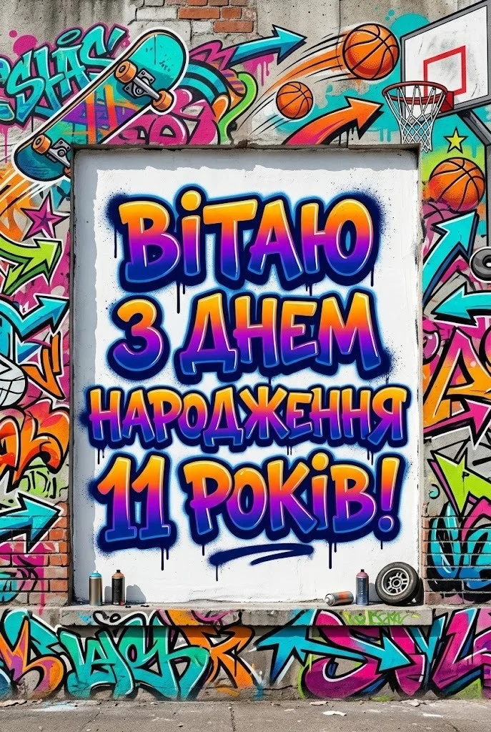 Привітання сину на 11 років: від щирих слів батьків до крутих побажань