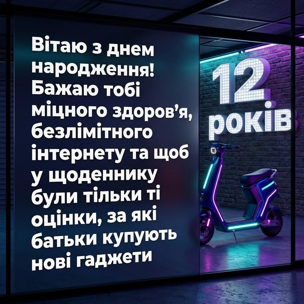 Найкращі привітання з 12-річчям хлопчику: від щирого серця до драйвового «бро»