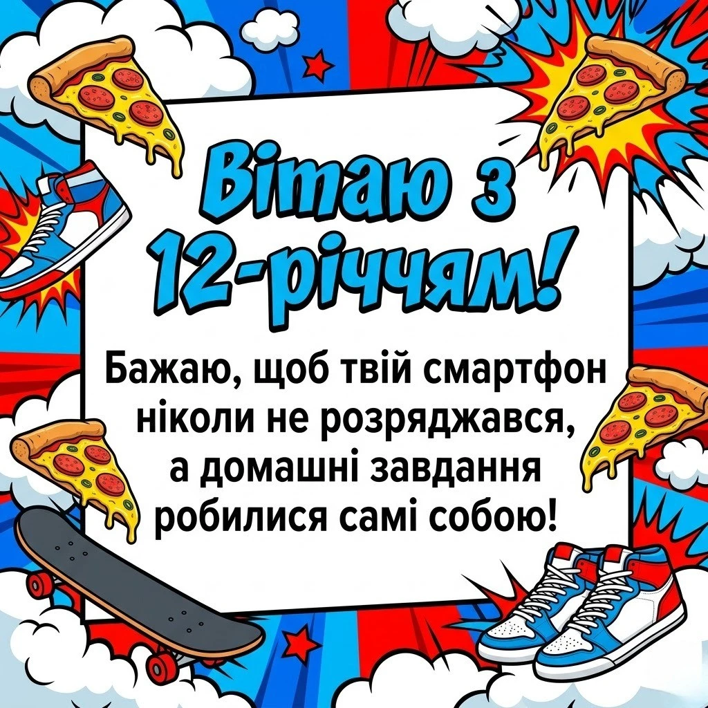 Найкращі привітання з 12-річчям хлопчику: від щирого серця до драйвового «бро»