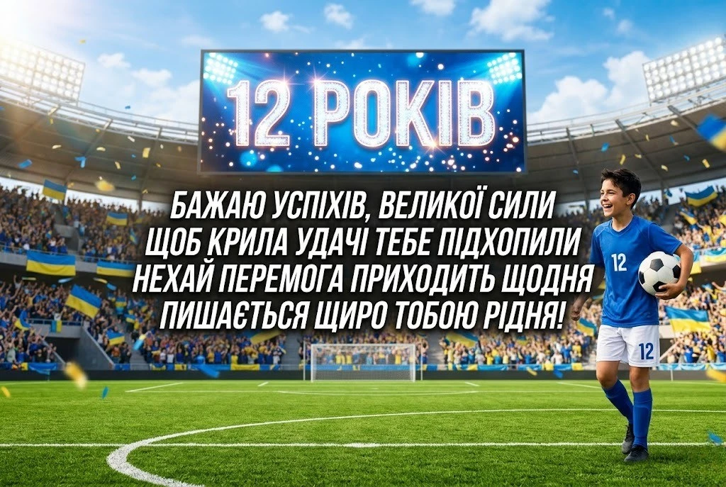 Найкращі привітання з 12-річчям хлопчику: від щирого серця до драйвового «бро»