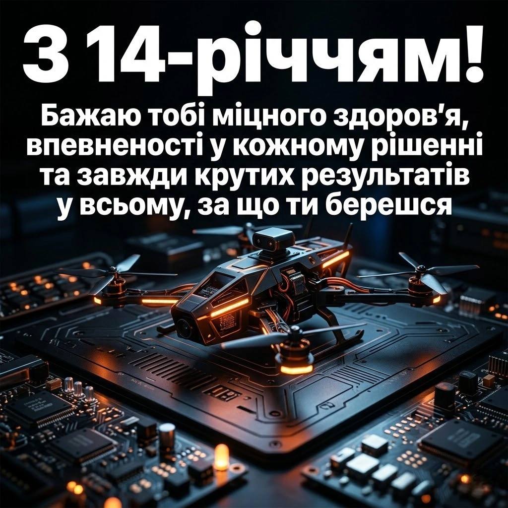 Що побажати хлопцю на 14 років? Колекція сучасних привітань