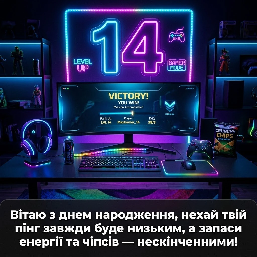 Що побажати хлопцю на 14 років? Колекція сучасних привітань
