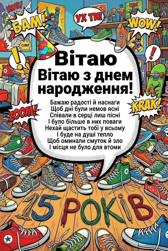 Привітання з днем народження для майбутнього чоловіка: хлопцю на 15 років