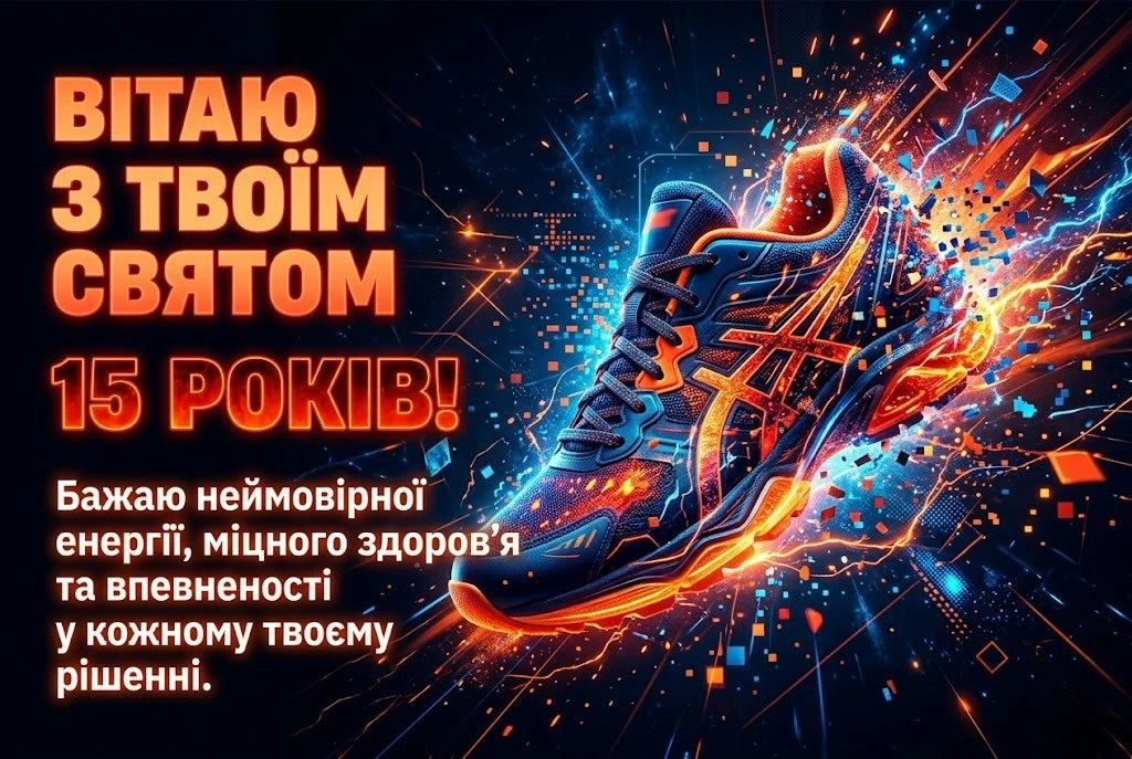Привітання з днем народження для майбутнього чоловіка: хлопцю на 15 років