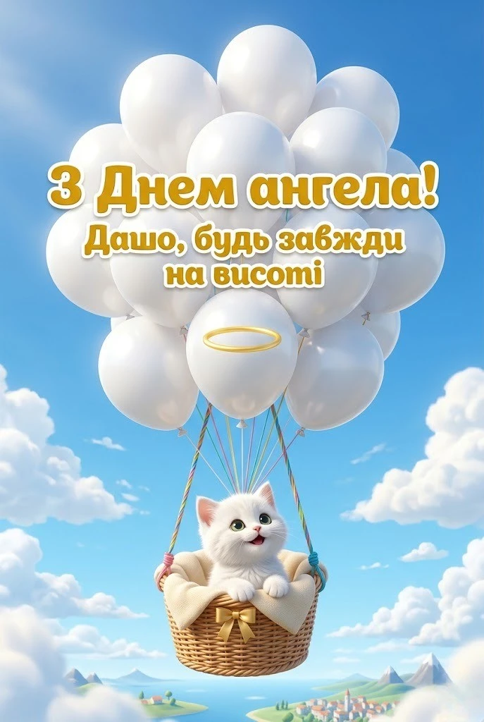 З днем ангела, Дашенько! Красиві вітання для чудової іменинниці