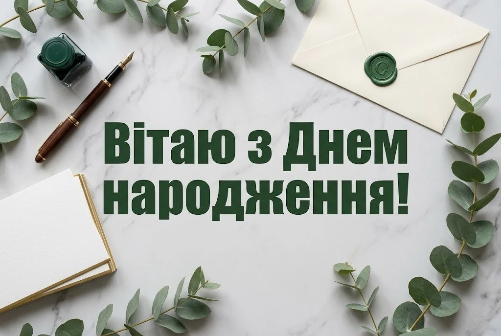 З днем народження люба імениннице своїми словамим