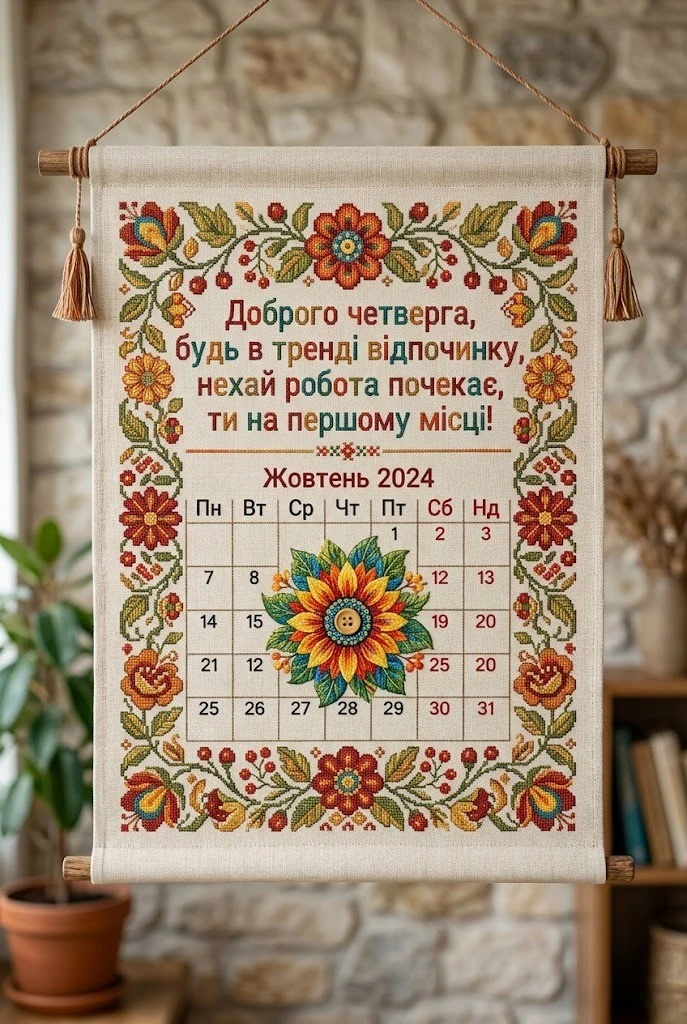 Доброго четверга: картинки українською для душевного настрою та натхнення