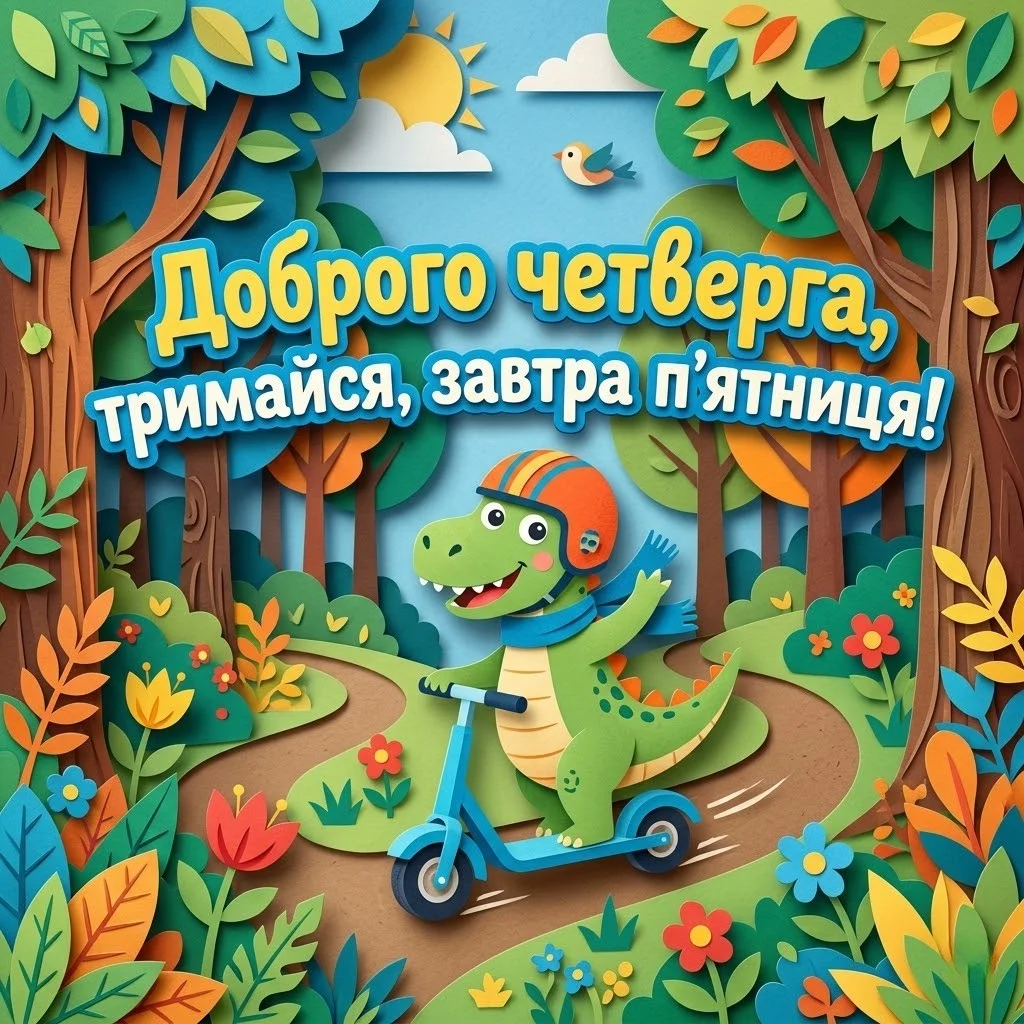 Доброго четверга: картинки українською для душевного настрою та натхнення