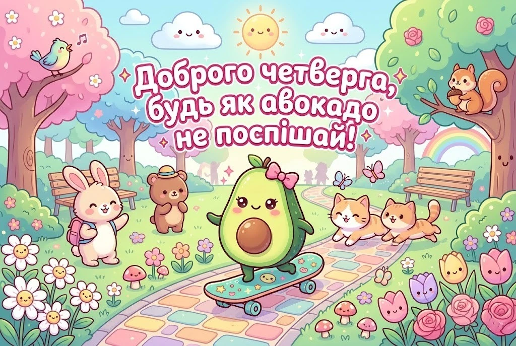 Доброго четверга: картинки українською для душевного настрою та натхнення