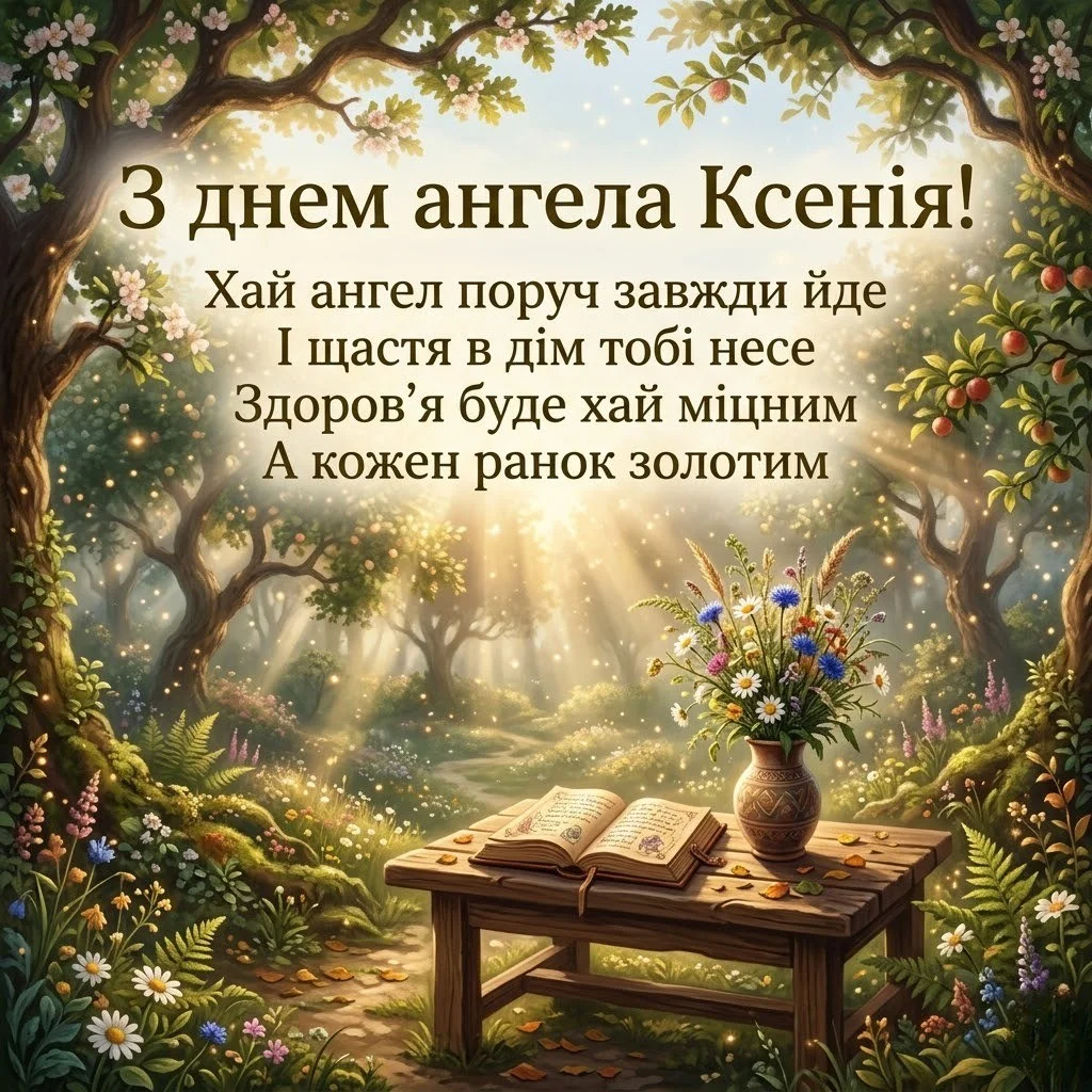 Вітання з днем ангела Ксенія: знайдіть ідеальні слова для близької людини