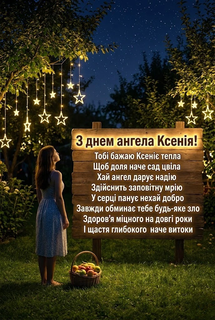 Вітання з днем ангела Ксенія: знайдіть ідеальні слова для близької людини