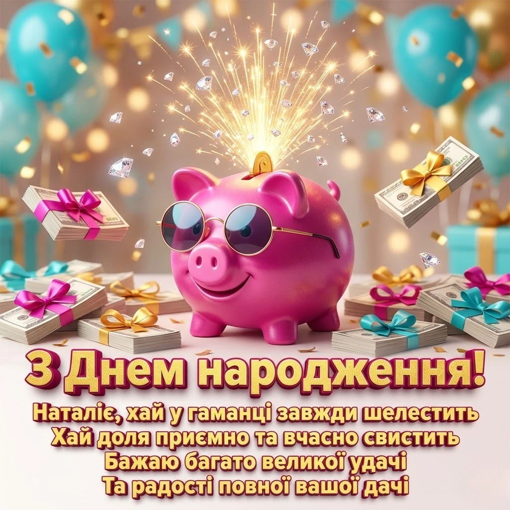 Душевні вітання з днем народження для Наталі: вірші та проза, що надихають