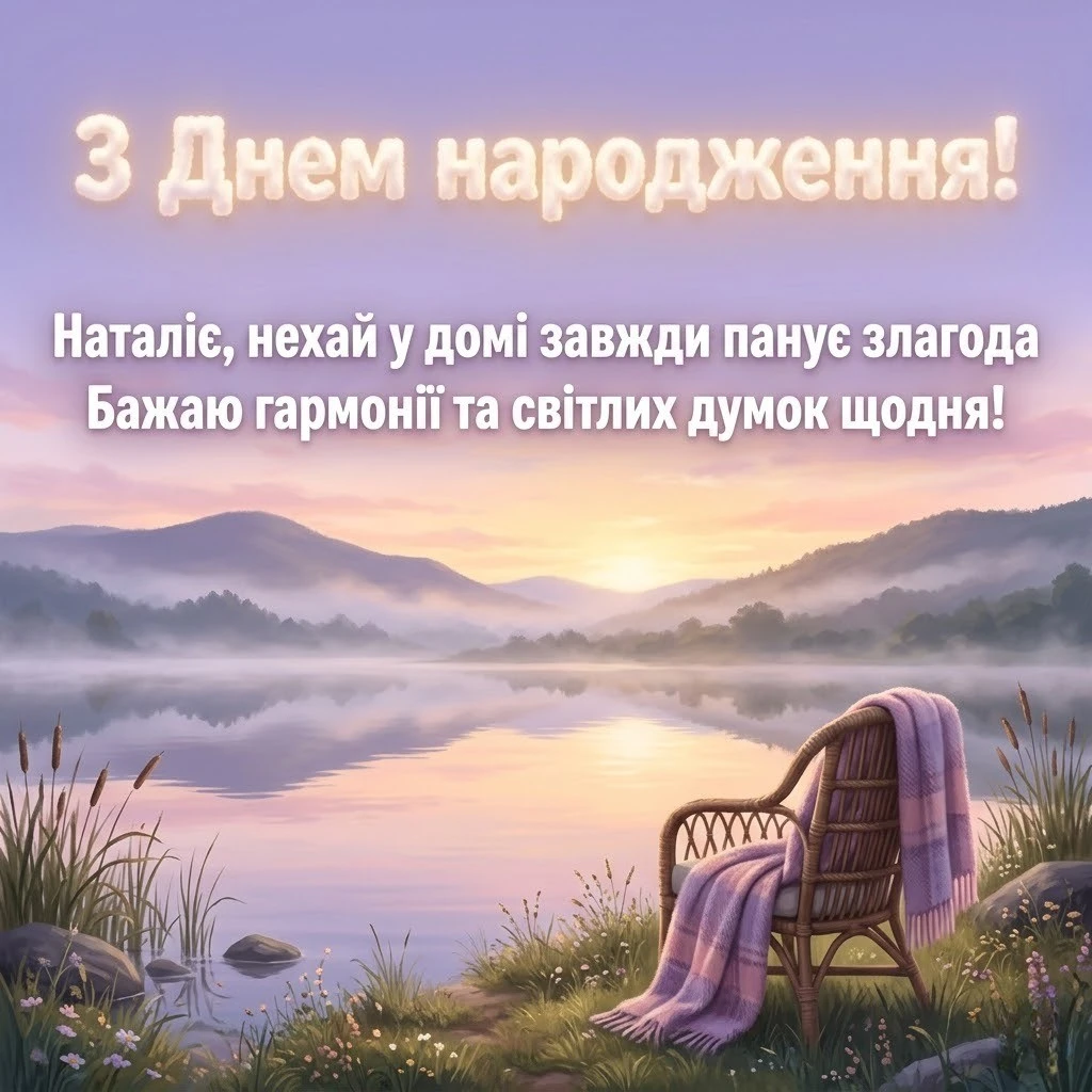 Душевні вітання з днем народження для Наталі: вірші та проза, що надихають