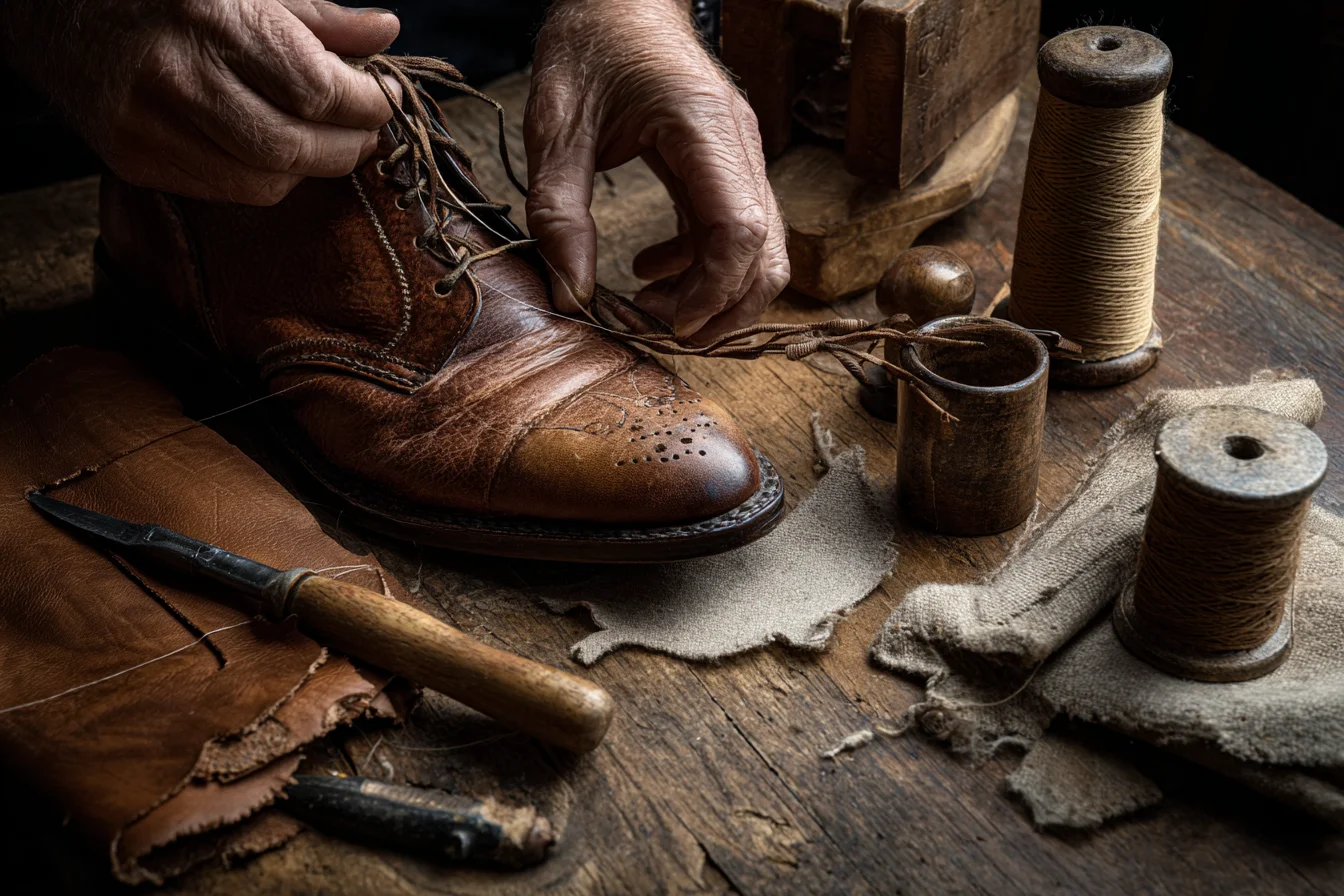 u9631396865_A_top-down_photographic_composition_of_a_cobblers_65a0071a-79d4-40d5-b5f1-e34ef6ac5abb_2