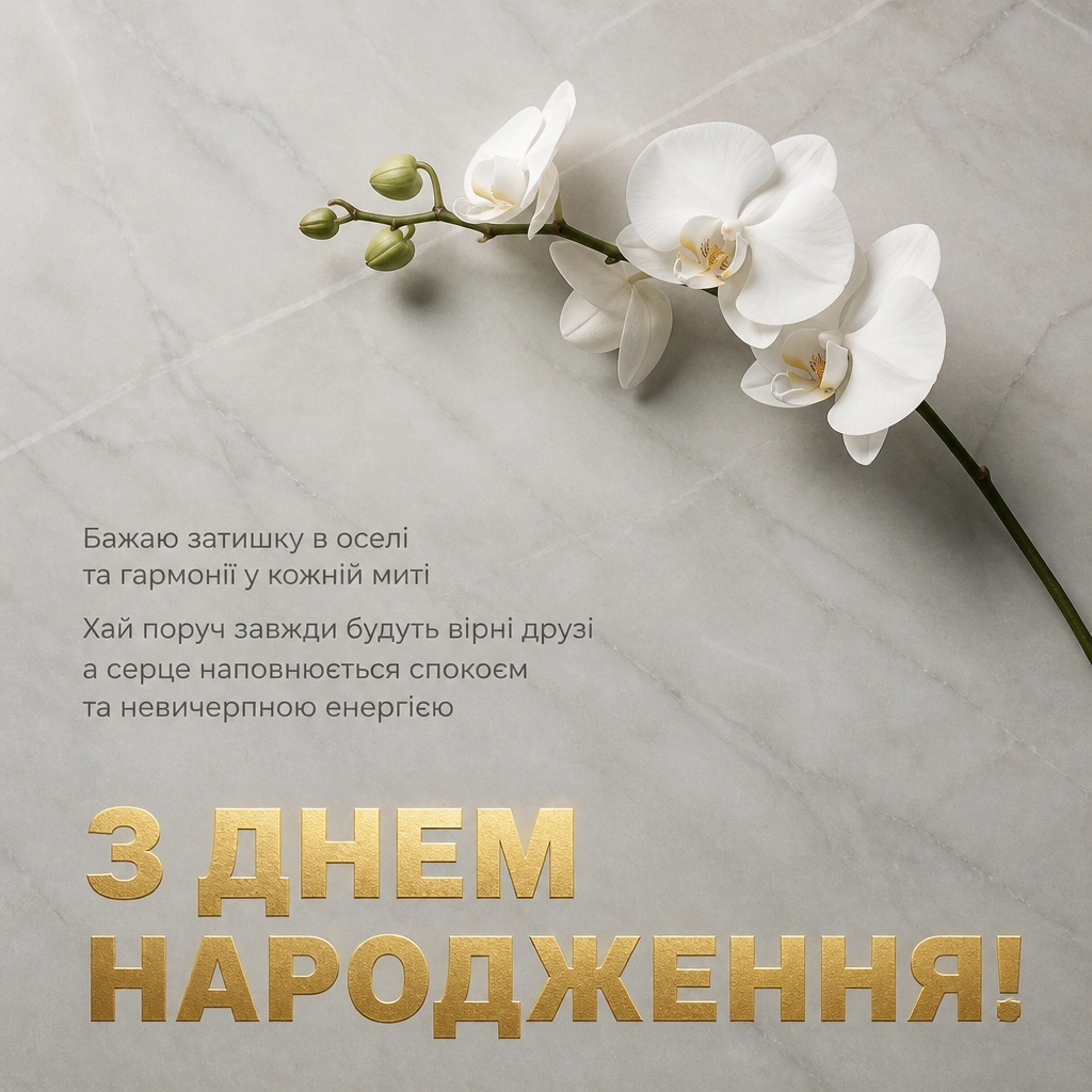 привітання з днем народження дорослій жінці