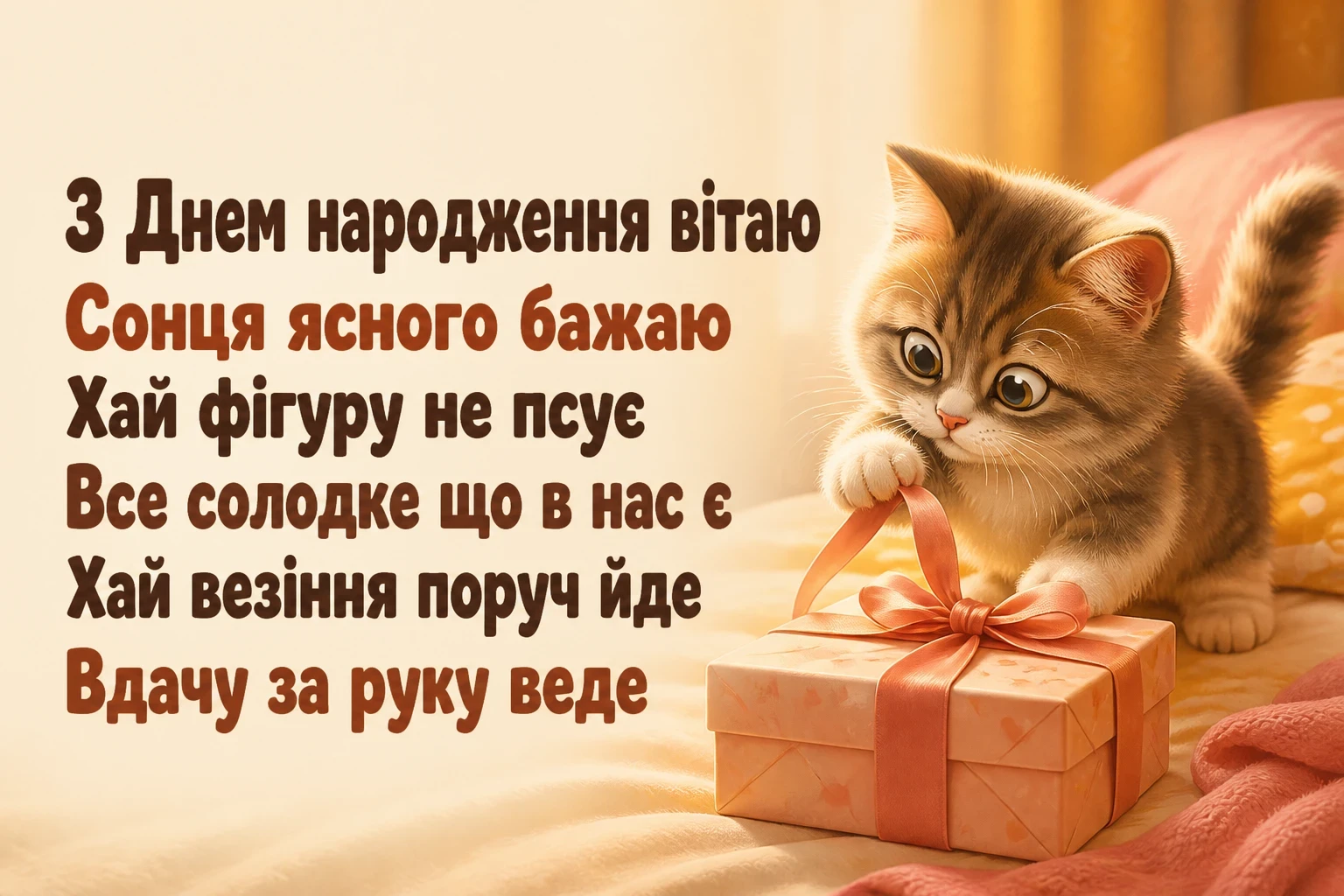 привітання з днем народження дорослій жінці